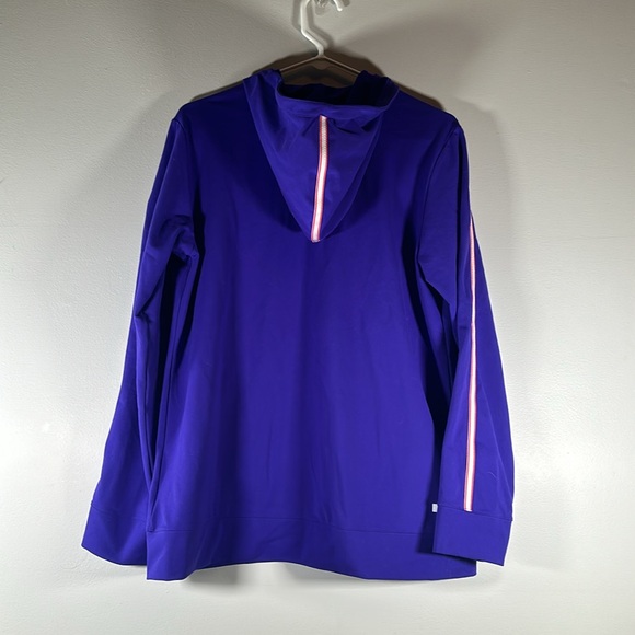 Adidas golf climalite full zip track jacket purple XL - Picture 5 of 5